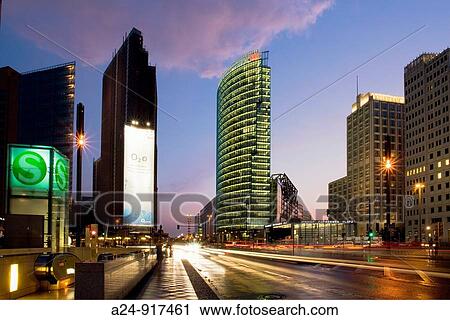 Potsdamer Platz, Berlin, Germany View Large Photo Image Stock Image - Potsdamer Platz, Berlin, Germany. Fotosearch
