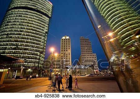 Potsdamer Platz, Berlin, Germany View Large Photo Image Stock Photo - Potsdamer Platz, Berlin, Germany. Fotosearch