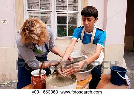 Pottery Workshop, View Large Photo Image Stock Image - Pottery Workshop,. Fotosearch