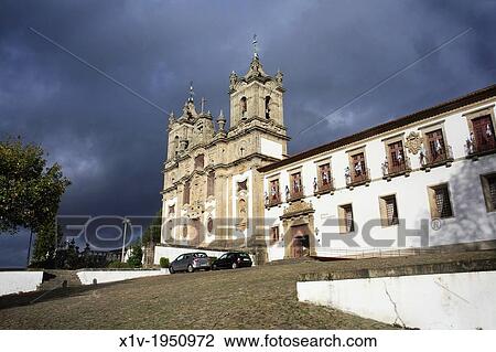Stock Image - Pousada de Sta Maria by Guimaraes.. Fotosearch