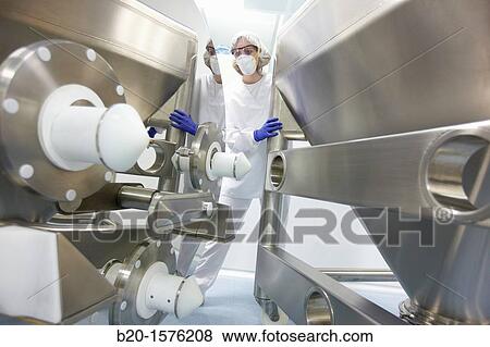 Powder mixer, Clean room, Pharmaceutical plant, Drug manufacturing plant, Research Center, Pharmacy, Area Health, Tecnalia Research & Innovation, Araba Technology Park, Miano, Basque Country, Spain View Large Photo Image Stock Photo - Powder mixer, Clean room, Pharmaceutical plant, Drug manufacturing plant, Research Center, Pharmacy, Area Health, Tecnalia Research & Innovation, Araba Technology Park, Miano, Basque Country, Spain. Fotosearch