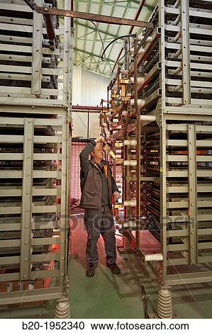 Stock Image - Power Electric Laboratory. Certification of electrical equipment. Technological Services to Industry. Tecnalia Research & innovation, Bizkaia, Basque Country, Spain.. Fotosearch