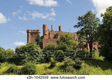 Stock Photo - Powis Castle, Wales, United Kingdom, Great Britain, Europe. Fotosearch