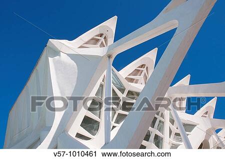 Pr? ncipe Felipe Science Museum, close view. City of Arts and Sciences, Valencia, Comunidad Valenciana, Spain. View Large Photo Image Stock Image - Pr? ncipe Felipe Science Museum, close view. City of Arts and Sciences, Valencia, Comunidad Valenciana, Spain.. Fotosearch