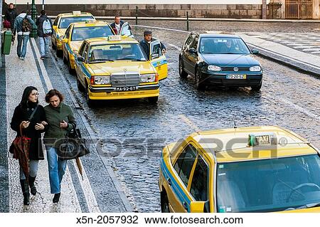 Stock Image - Praca de Taxis, Funchal, Madeira, Portugal, Europe.. Fotosearch