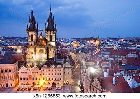 Stock Image - Prague, Czech Republic. Fotosearch