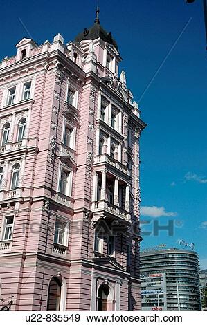 Prague Czech Republic, the Hotel Opera inTesnov Square View Large Photo Image Stock Photo - Prague Czech Republic, the Hotel Opera inTesnov Square. Fotosearch