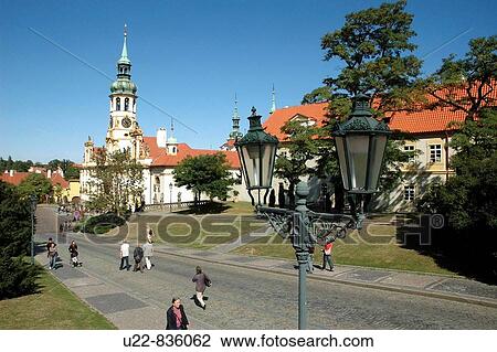 Prague Czech Republic, the Loreta sanctuary in Loretanske namesti Hradcany View Large Photo Image Stock Image - Prague Czech Republic, the Loreta sanctuary in Loretanske namesti Hradcany. Fotosearch