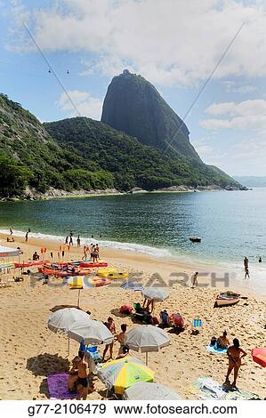 Praia Vermelha, Rio de Janeiro, Brazil View Large Photo Image Stock Photo - Praia Vermelha, Rio de Janeiro, Brazil. Fotosearch