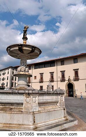 Prato (Italy): fountain in Piazza del Duomo View Large Photo Image Stock Photography - Prato (Italy): fountain in Piazza del Duomo. Fotosearch