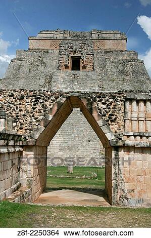 Pre-hispanic town of Uxmal in Yucatan, Mexico, shows the splendor of Mayan Civilization. Built in AD 700 hosted more than 20, 000 habitants. View Large Photo Image Picture - Pre-hispanic town of Uxmal in Yucatan, Mexico, shows the splendor of Mayan Civilization. Built in AD 700 hosted more than 20, 000 habitants.. Fotosearch
