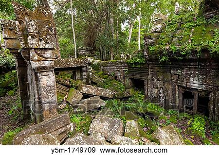 Preah KhanPrah Khan, Sacred Sword, is a temple at Angkor, Cambodia, built in the 12th century for King Jayavarman VII, It is located northeast of Angkor Thom, Angkor, UNESCO World Heritage Site, Cambodia, Indochina, Southeast Asia, Asia View Large Photo Image Stock Photo - Preah KhanPrah Khan, Sacred Sword, is a temple at Angkor, Cambodia, built in the 12th century for King Jayavarman VII, It is located northeast of Angkor Thom, Angkor, UNESCO World Heritage Site, Cambodia, Indochina, Southeast Asia, Asia. Fotosearch