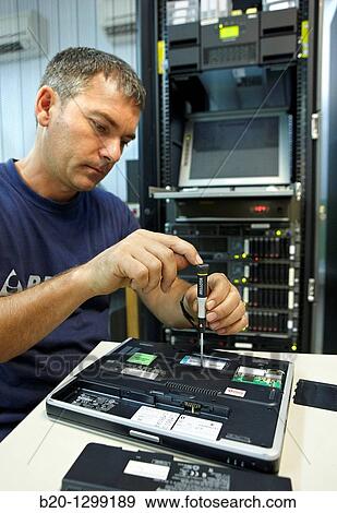 Precision screwdriver, computer maintenance View Large Photo Image Stock Photo - Precision screwdriver, computer maintenance. Fotosearch