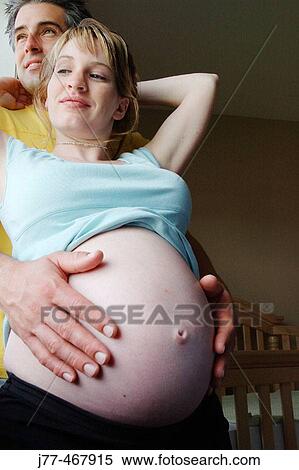 Pregnant couple View Large Photo Image Stock Photography - Pregnant couple. Fotosearch