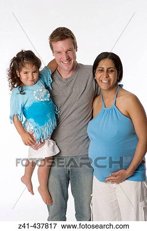 Pregnant of a second child View Large Photo Image Stock Photo - Pregnant of a second child. Fotosearch