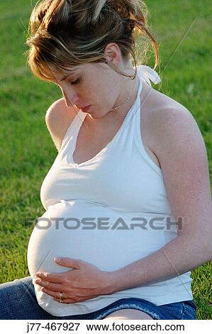 Pregnant woman View Large Photo Image Stock Photo - Pregnant woman. Fotosearch