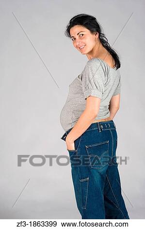 Pregnant woman View Large Photo Image Stock Photo - Pregnant woman. Fotosearch