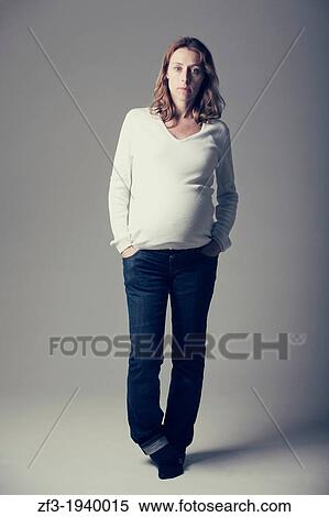 Pregnant woman. View Large Photo Image Stock Photography - Pregnant woman.. Fotosearch