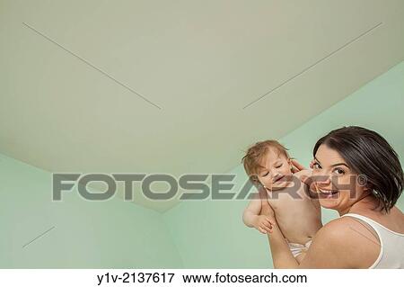 Pregnant woman with her young nephew. View Large Photo Image Stock Photo - Pregnant woman with her young nephew.. Fotosearch