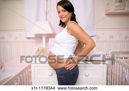 Picture - Pregnant women.. Fotosearch