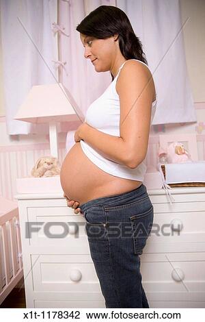Pregnant women. View Large Photo Image Stock Image - Pregnant women.. Fotosearch