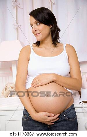 Pregnant women. View Large Photo Image Stock Photo - Pregnant women.. Fotosearch