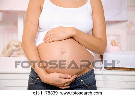Stock Photo - Pregnant women.. Fotosearch