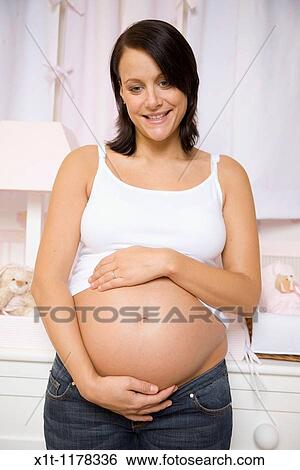 Pregnant women. View Large Photo Image Stock Photograph - Pregnant women.. Fotosearch