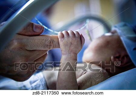 Premature in ICU. View Large Photo Image Stock Image - Premature in ICU.. Fotosearch