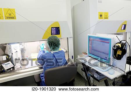 Preparation of cytostatic, Chemotherapy, Pharmacy, Onkologikoa Hospital, Oncology Institute, Case Center for prevention, diagnosis and treatment of cancer, Donostia, San Sebastian, Gipuzkoa, Basque Country, Spain View Large Photo Image Stock Image - Preparation of cytostatic, Chemotherapy, Pharmacy, Onkologikoa Hospital, Oncology Institute, Case Center for prevention, diagnosis and treatment of cancer, Donostia, San Sebastian, Gipuzkoa, Basque Country, Spain. Fotosearch