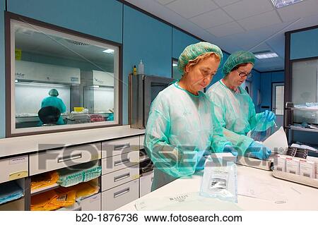 Preparation of drugs, Clean room, Pharmacy, Hospital Donostia, San Sebastian, Gipuzkoa, Basque Country, Spain View Large Photo Image Stock Photograph - Preparation of drugs, Clean room, Pharmacy, Hospital Donostia, San Sebastian, Gipuzkoa, Basque Country, Spain. Fotosearch