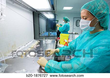 Preparation of drugs in laminar flow hood, epidural anesthesia, Clean room, Pharmacy, Hospital Donostia, San Sebastian, Gipuzkoa, Basque Country, Spain View Large Photo Image Stock Photo - Preparation of drugs in laminar flow hood, epidural anesthesia, Clean room, Pharmacy, Hospital Donostia, San Sebastian, Gipuzkoa, Basque Country, Spain. Fotosearch