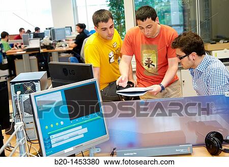 Preparing a scientific article on digital TV, digital TV and multimedia services, Vicomtech-IK4 Visual Interaction and Communication Technologies Centre, applied research centre for Interactive Computer Graphics and Multimedia View Large Photo Image Stock Image - Preparing a scientific article on digital TV, digital TV and multimedia services, Vicomtech-IK4 Visual Interaction and Communication Technologies Centre, applied research centre for Interactive Computer Graphics and Multimedia. Fotosearch