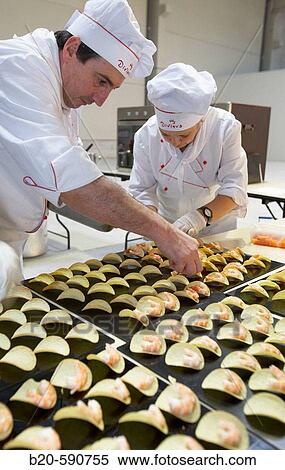 Preparing canapes, Divinus Catering, San Sebastian, Donostia, Gipuzkoa, Basque Country View Large Photo Image Stock Photography - Preparing canapes, Divinus Catering, San Sebastian, Donostia, Gipuzkoa, Basque Country. Fotosearch