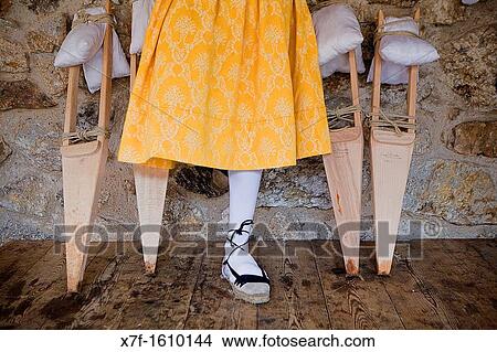 preparing? Danza de los Zancos? folk dance, Anguiano, La Rioja, Spain View Large Photo Image Picture - preparing? Danza de los Zancos? folk dance, Anguiano, La Rioja, Spain. Fotosearch