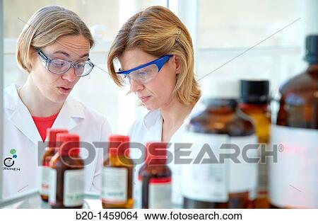 Preparing solution samples for column chromatography, synthesis lab, research laboratory, IkerChem research lab, design and synthesis of new chemical entities with therapeutic applications in oncology View Large Photo Image Picture - Preparing solution samples for column chromatography, synthesis lab, research laboratory, IkerChem research lab, design and synthesis of new chemical entities with therapeutic applications in oncology. Fotosearch