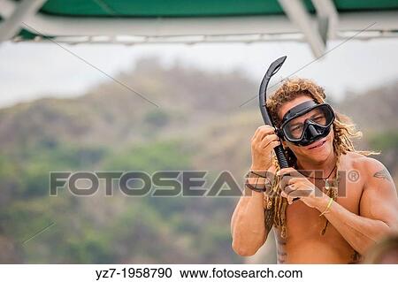 Preparing to go Snorkeling off Isla Tortuga, Nicoya gulf, Costa Rica. View Large Photo Image Stock Image - Preparing to go Snorkeling off Isla Tortuga, Nicoya gulf, Costa Rica.. Fotosearch