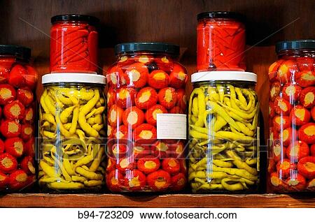 Preserved food View Large Photo Image Stock Photo - Preserved food. Fotosearch