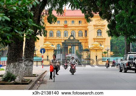 Presidential Palace, formerly Residence for the Governor General of Indochina, Hanoi, Northern Vietnam, southeast asia. View Large Photo Image Stock Image - Presidential Palace, formerly Residence for the Governor General of Indochina, Hanoi, Northern Vietnam, southeast asia.. Fotosearch