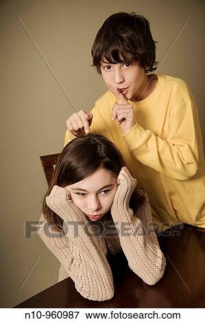 Preteen boy and girl friends View Large Photo Image Stock Photo - Preteen boy and girl friends. Fotosearch