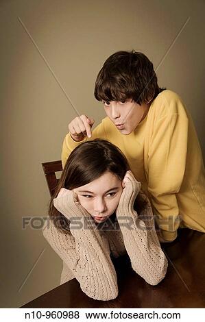 Preteen boy and girl friends View Large Photo Image Stock Photo - Preteen boy and girl friends. Fotosearch
