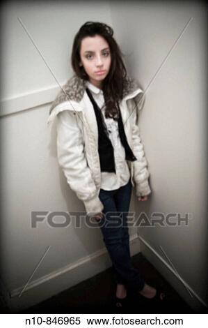 Preteen girl posing. View Large Photo Image Stock Photography - Preteen girl posing.. Fotosearch