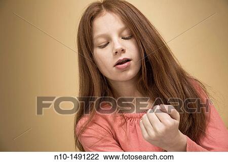 Preteen girl View Large Photo Image Stock Image - Preteen girl. Fotosearch