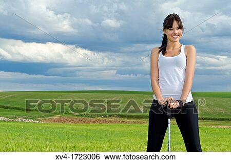 Pretty girl enjoy in the ruralscape, Aragon, Spain View Large Photo Image Stock Photograph - Pretty girl enjoy in the ruralscape, Aragon, Spain. Fotosearch