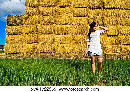 Pretty girl enjoy in the ruralscape, Aragon, Spain View Large Photo Image Stock Photography - Pretty girl enjoy in the ruralscape, Aragon, Spain. Fotosearch