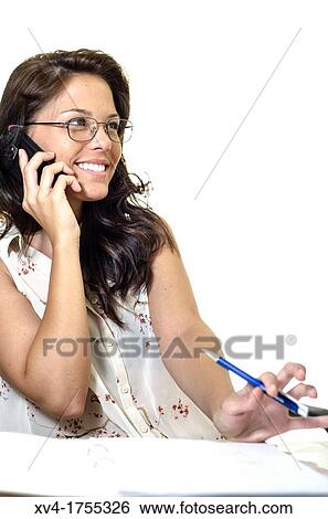 Pretty girl making homework with mobile phone View Large Photo Image Stock Photograph - Pretty girl making homework with mobile phone. Fotosearch
