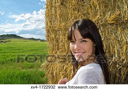 Pretty girl relaxing in the ruralscape and look at camera, Aragon, Spain View Large Photo Image Stock Image - Pretty girl relaxing in the ruralscape and look at camera, Aragon, Spain. Fotosearch