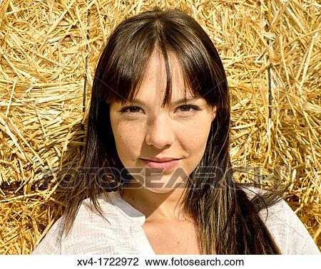 Pretty girl relaxing in the ruralscape and look at camera, Aragon, Spain View Large Photo Image Stock Image - Pretty girl relaxing in the ruralscape and look at camera, Aragon, Spain. Fotosearch