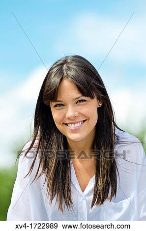 Pretty girl relaxing in the ruralscape and look at camera, Aragon, Spain View Large Photo Image Stock Photo - Pretty girl relaxing in the ruralscape and look at camera, Aragon, Spain. Fotosearch