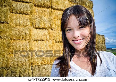 Pretty girl relaxing in the ruralscape and look at camera, Aragon, Spain View Large Photo Image Stock Photography - Pretty girl relaxing in the ruralscape and look at camera, Aragon, Spain. Fotosearch
